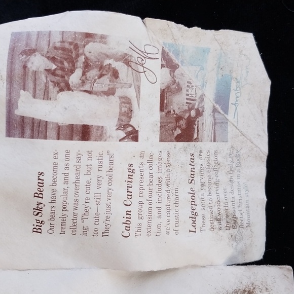 Big Sky Carvers Jeff Fleming Moose Wood Carving 1996 with tag - Picture 12 of 13